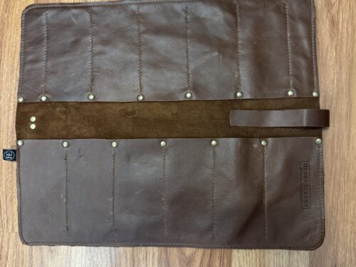 Suede & Full Grain Waxy Pull Up Leather Tool Roll – 6, 8,11 & 15 Pocket