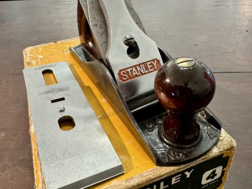 Stanley No 4 Bailey Sheffield with Ron Hock A2 blade & Chipbreaker